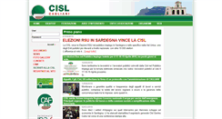 Desktop Screenshot of cislcagliari.it